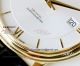 Perfect Replica Omega De Ville Blue Roman Dial Yellow Gold Case Watch (6)_th.jpg